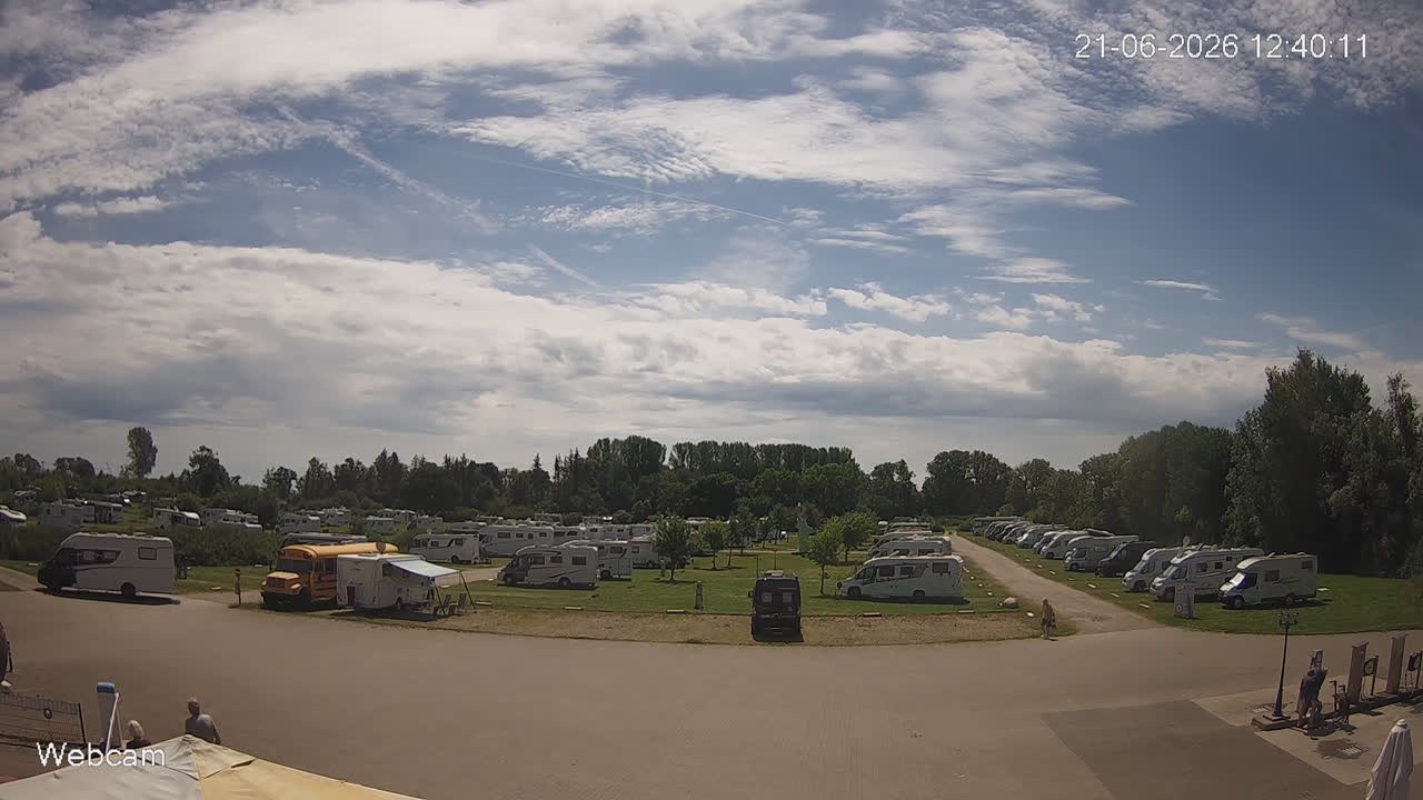 Archiv Foto Webcam Damp: Wohnmobilpark