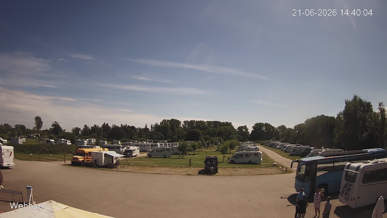 Archiv Foto Webcam Damp: Wohnmobilpark
