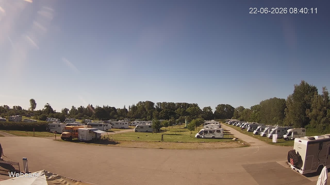 Archiv Foto Webcam Damp: Wohnmobilpark