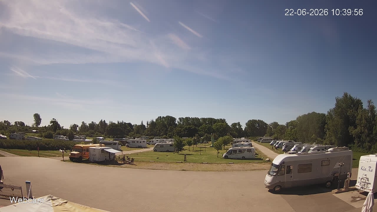 Archiv Foto Webcam Damp: Wohnmobilpark