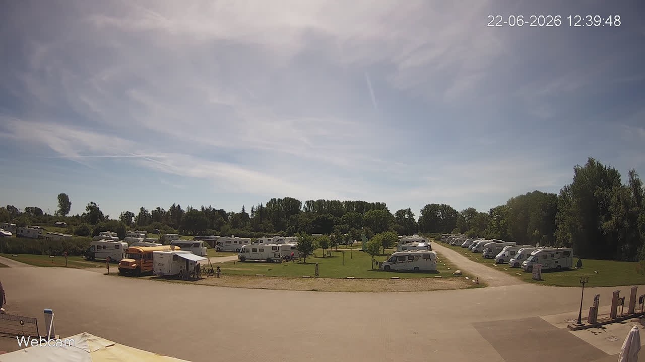 Archiv Foto Webcam Damp: Wohnmobilpark