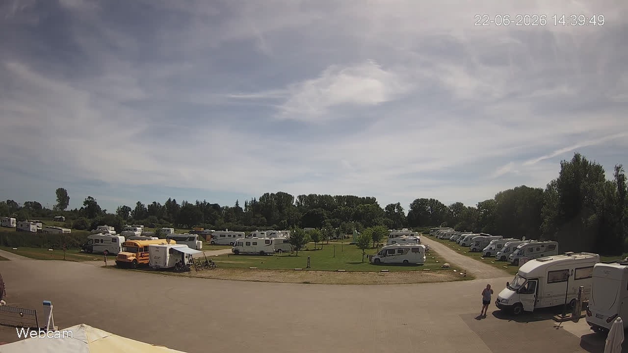 Archiv Foto Webcam Damp: Wohnmobilpark