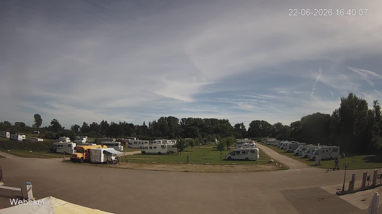 Archiv Foto Webcam Damp: Wohnmobilpark