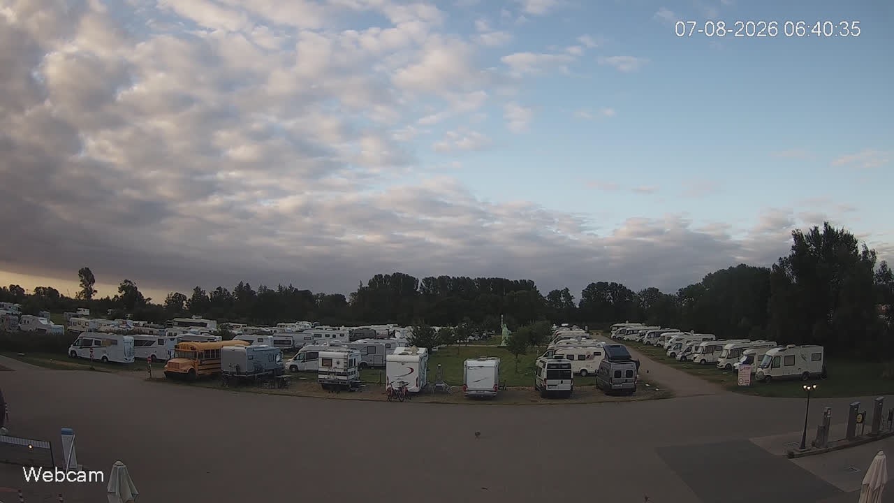 Archiv Foto Webcam Damp: Wohnmobilpark
