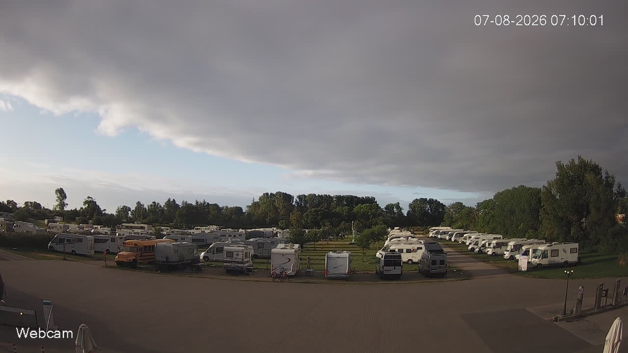 Archiv Foto Webcam Damp: Wohnmobilpark