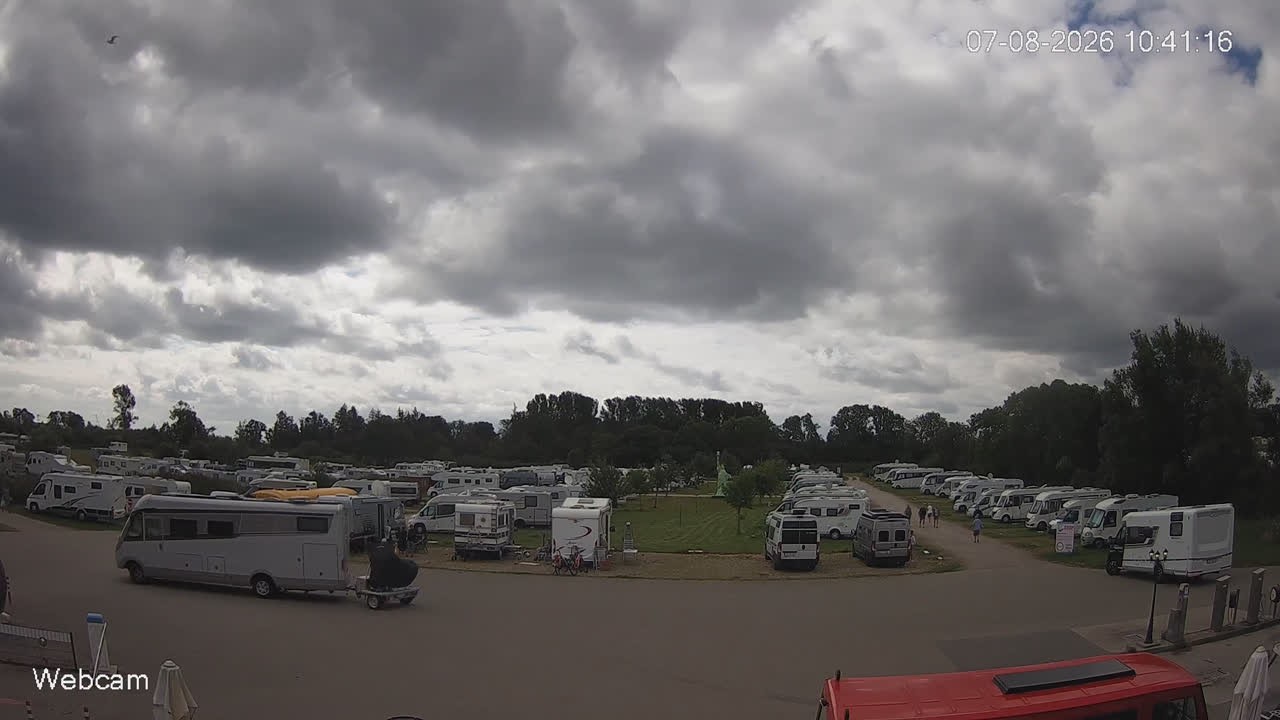 Archiv Foto Webcam Damp: Wohnmobilpark