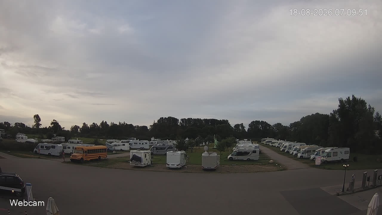 Archiv Foto Webcam Damp: Wohnmobilpark