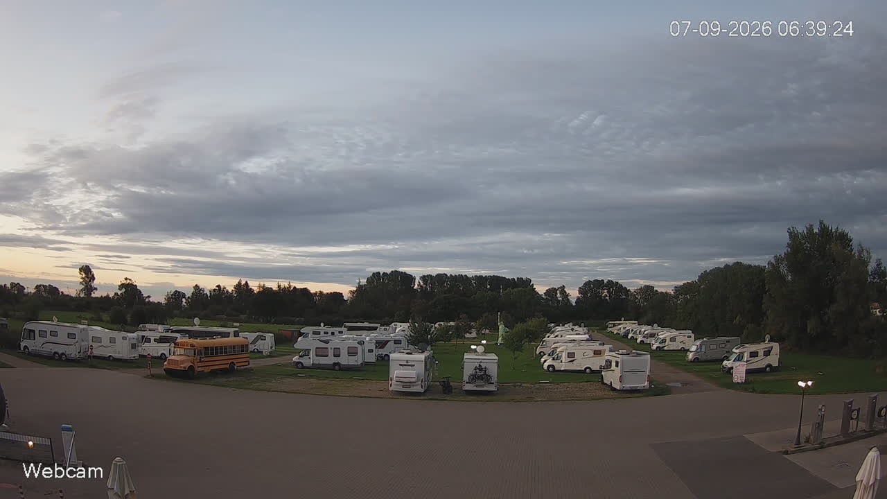 Archiv Foto Webcam Damp: Wohnmobilpark