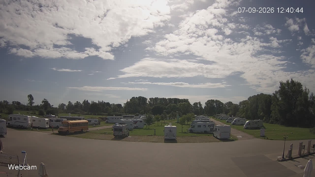 Archiv Foto Webcam Damp: Wohnmobilpark