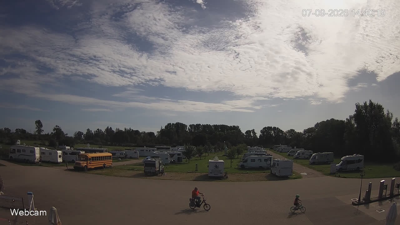 Archiv Foto Webcam Damp: Wohnmobilpark