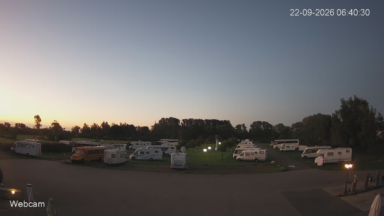 Archiv Foto Webcam Damp: Wohnmobilpark