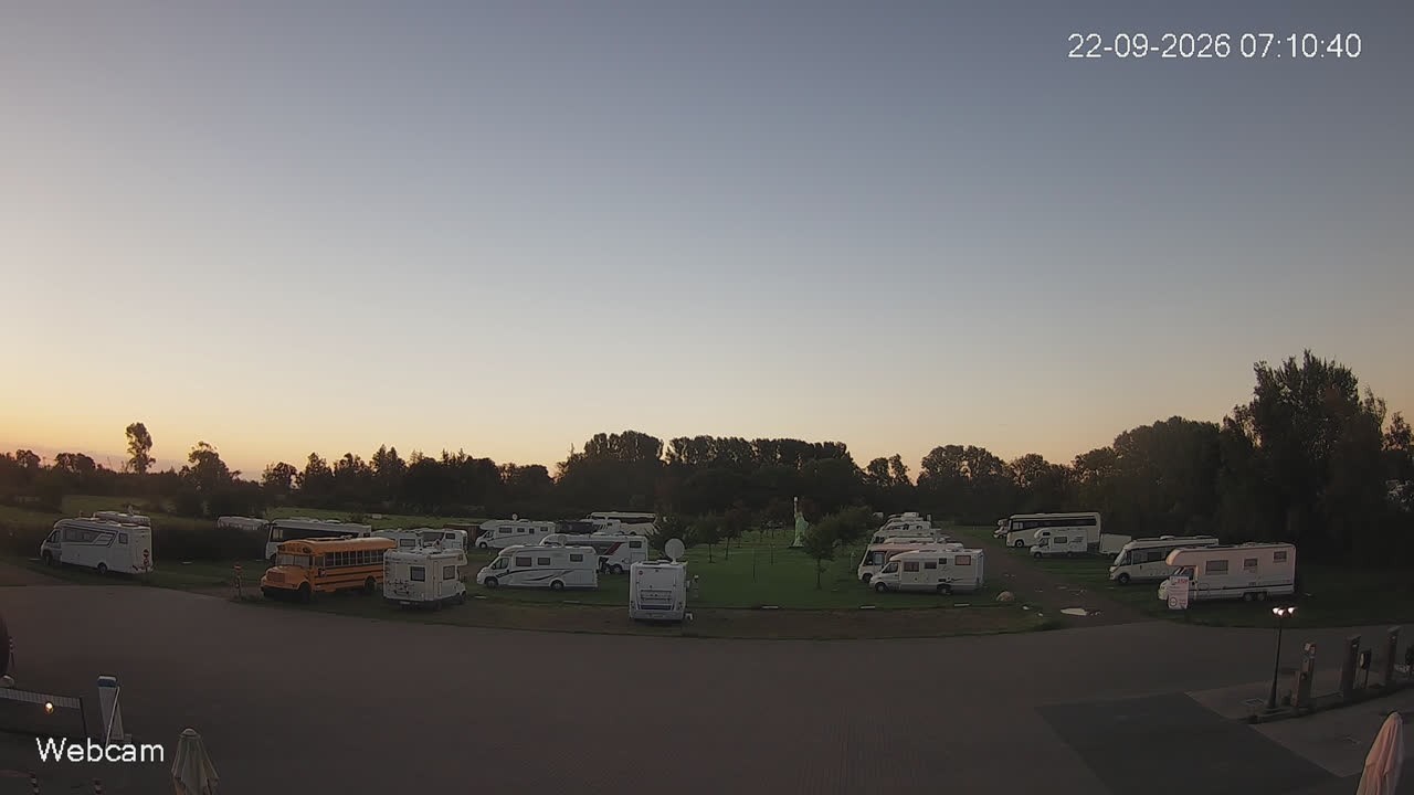 Archiv Foto Webcam Damp: Wohnmobilpark