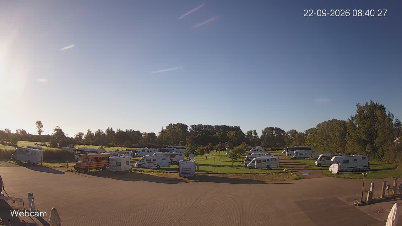 Archiv Foto Webcam Damp: Wohnmobilpark