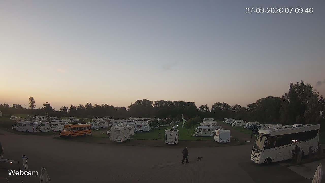 Archiv Foto Webcam Damp: Wohnmobilpark
