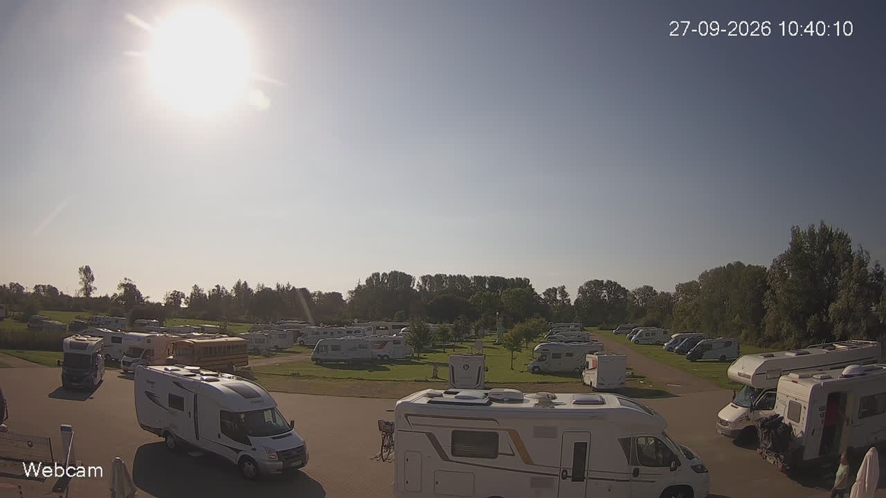 Archiv Foto Webcam Damp: Wohnmobilpark