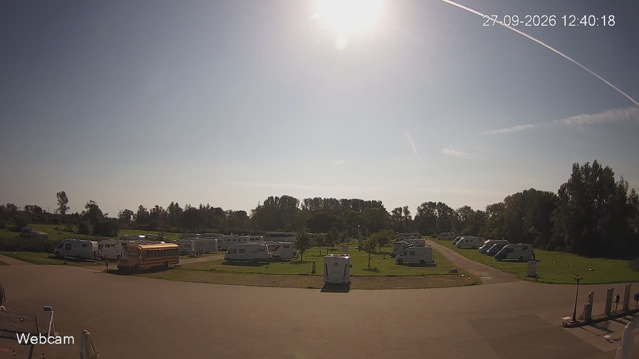 Archiv Foto Webcam Damp: Wohnmobilpark