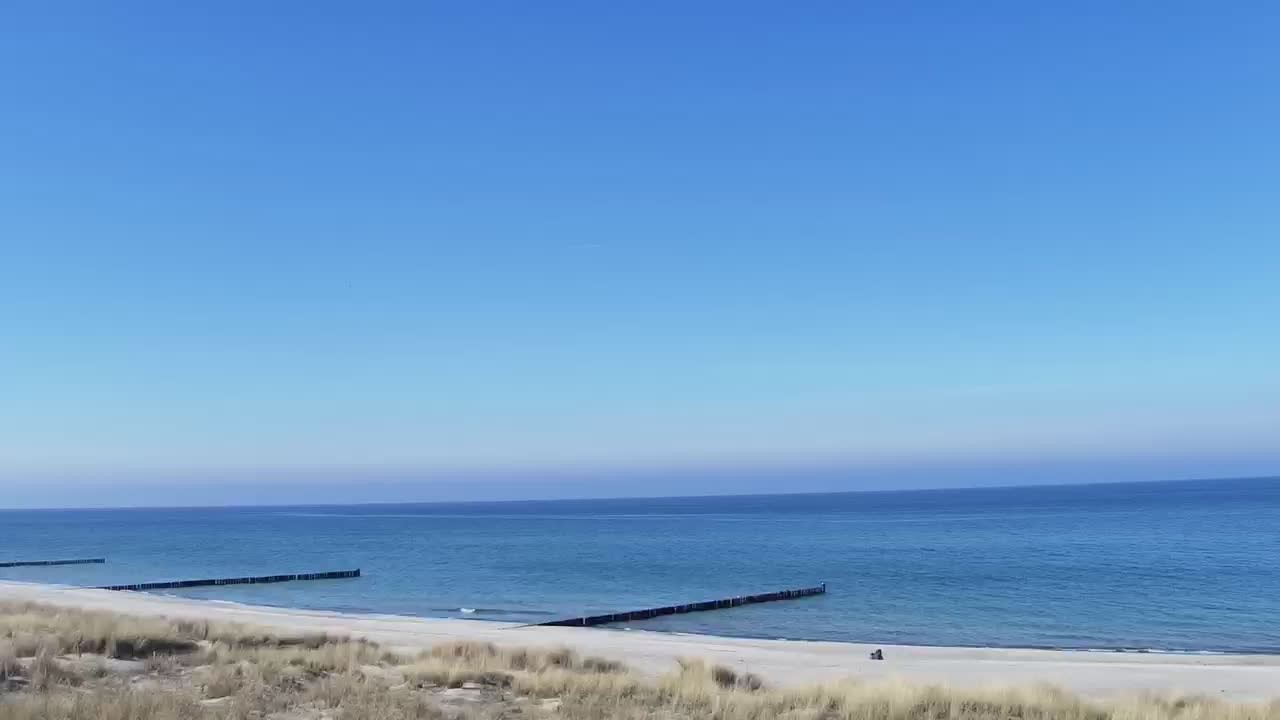 Archived image Webcam Graal-Müritz on the Baltic Sea coast