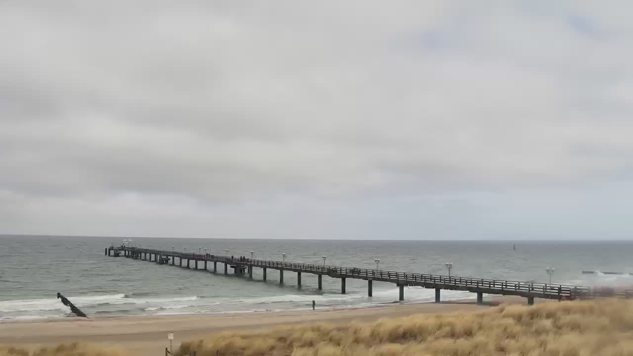 Archived image Webcam Graal-Müritz on the Baltic Sea coast