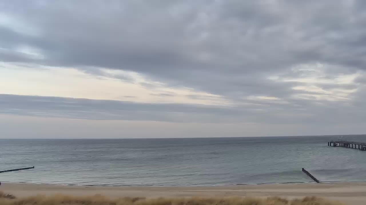 Archived image Webcam Graal-Müritz on the Baltic Sea coast