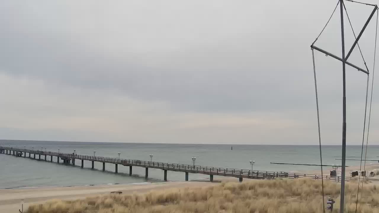 Archived image Webcam Graal-Müritz on the Baltic Sea coast