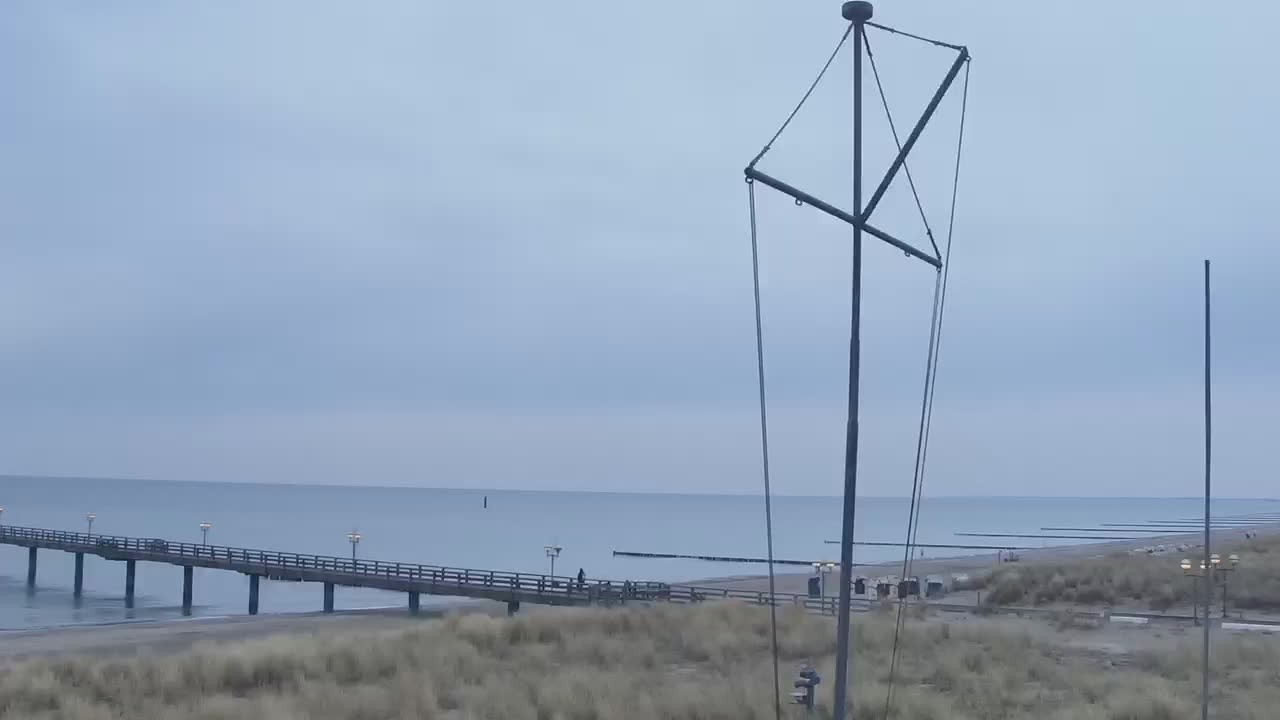 Archived image Webcam Graal-Müritz on the Baltic Sea coast