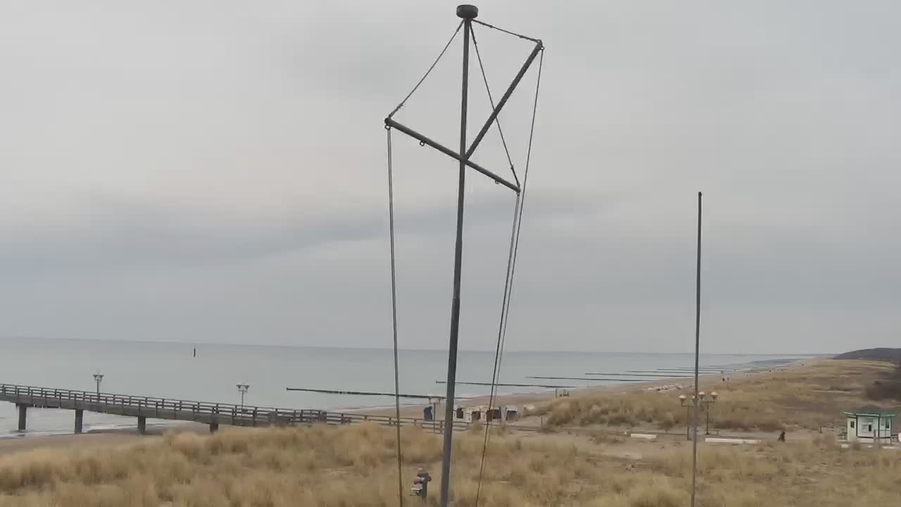 Archived image Webcam Graal-Müritz on the Baltic Sea coast