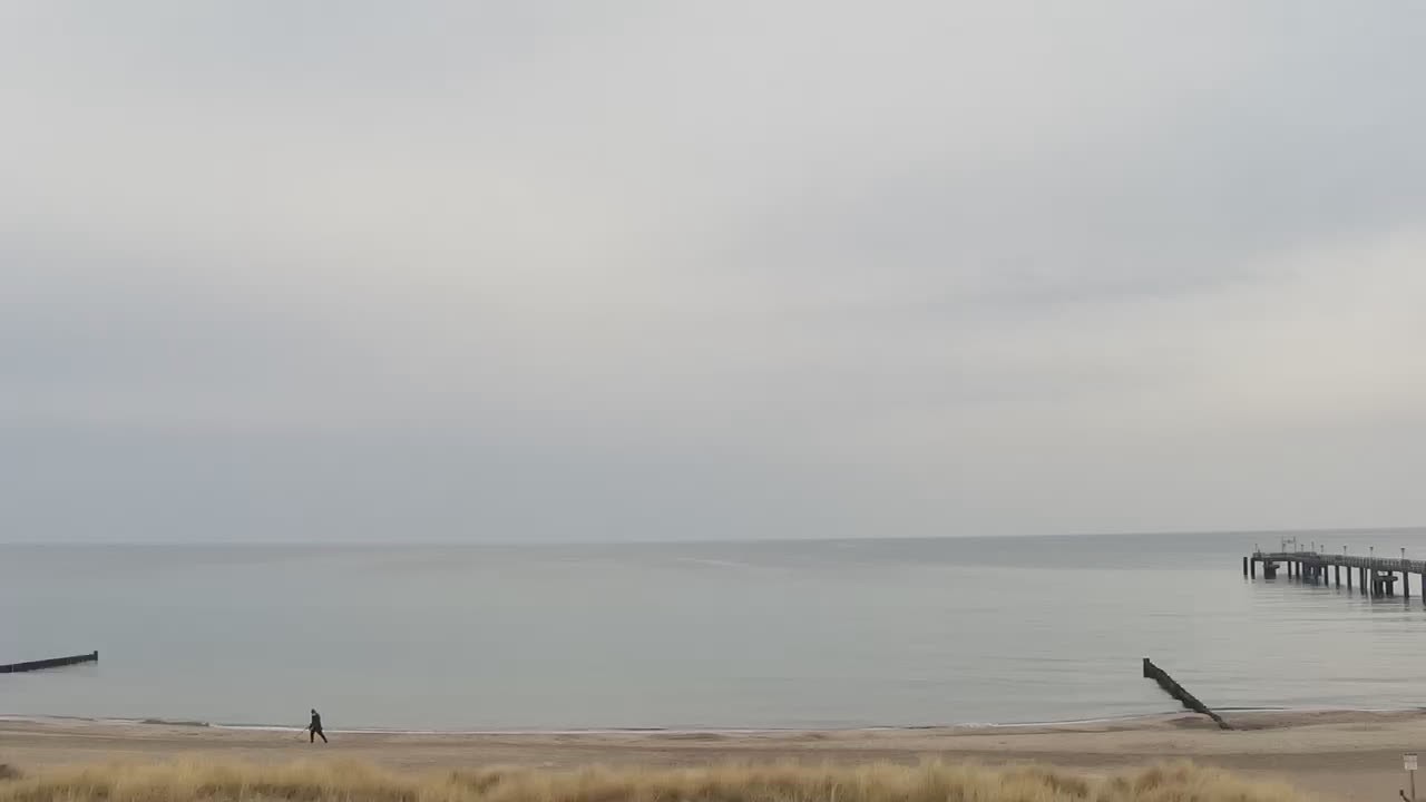 Archived image Webcam Graal-Müritz on the Baltic Sea coast