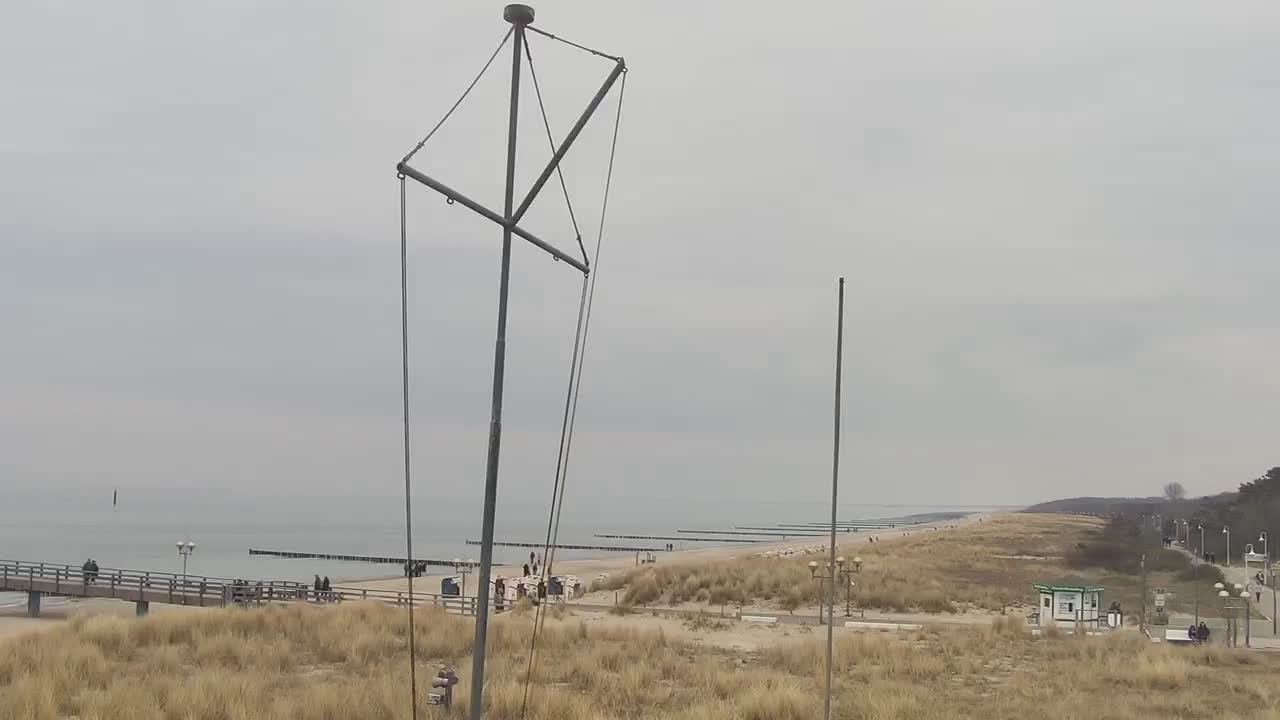 Archived image Webcam Graal-Müritz on the Baltic Sea coast