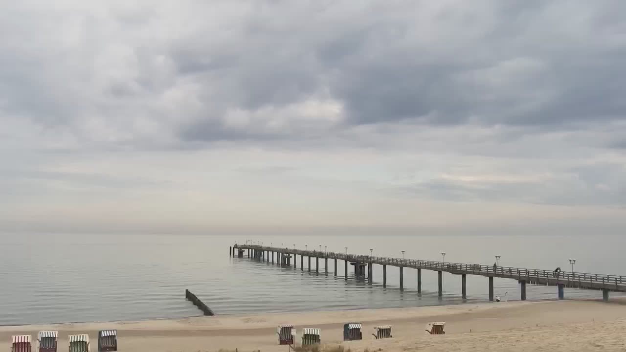 Archived image Webcam Graal-Müritz on the Baltic Sea coast