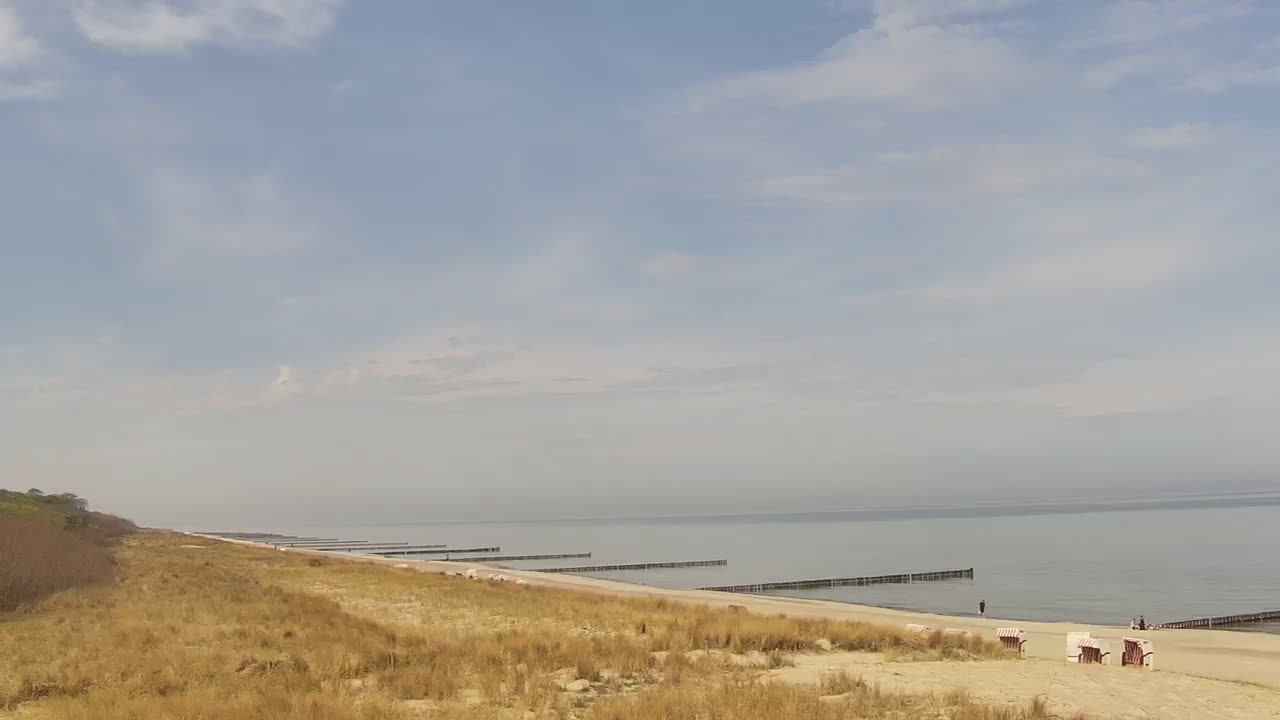 Archived image Webcam Graal-Müritz on the Baltic Sea coast