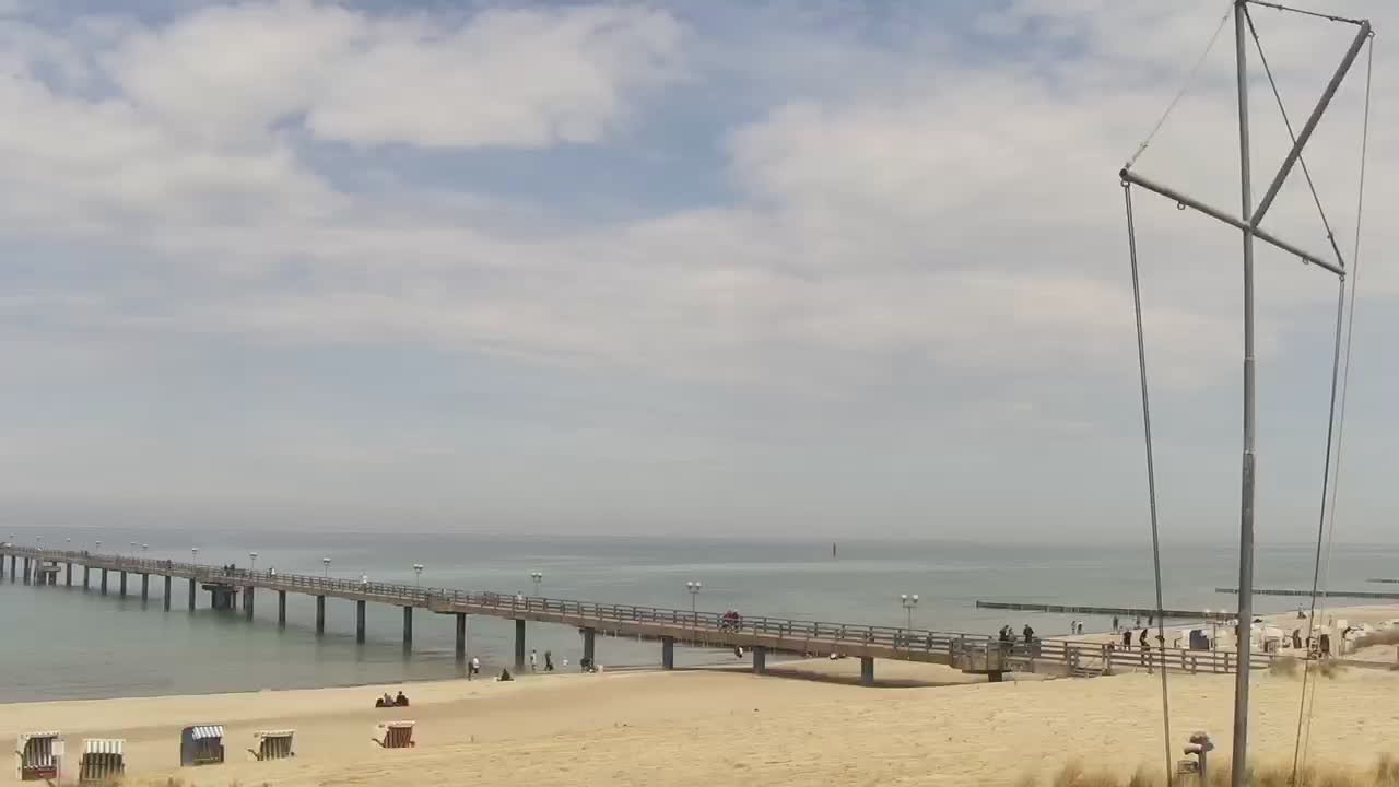 Archived image Webcam Graal-Müritz on the Baltic Sea coast