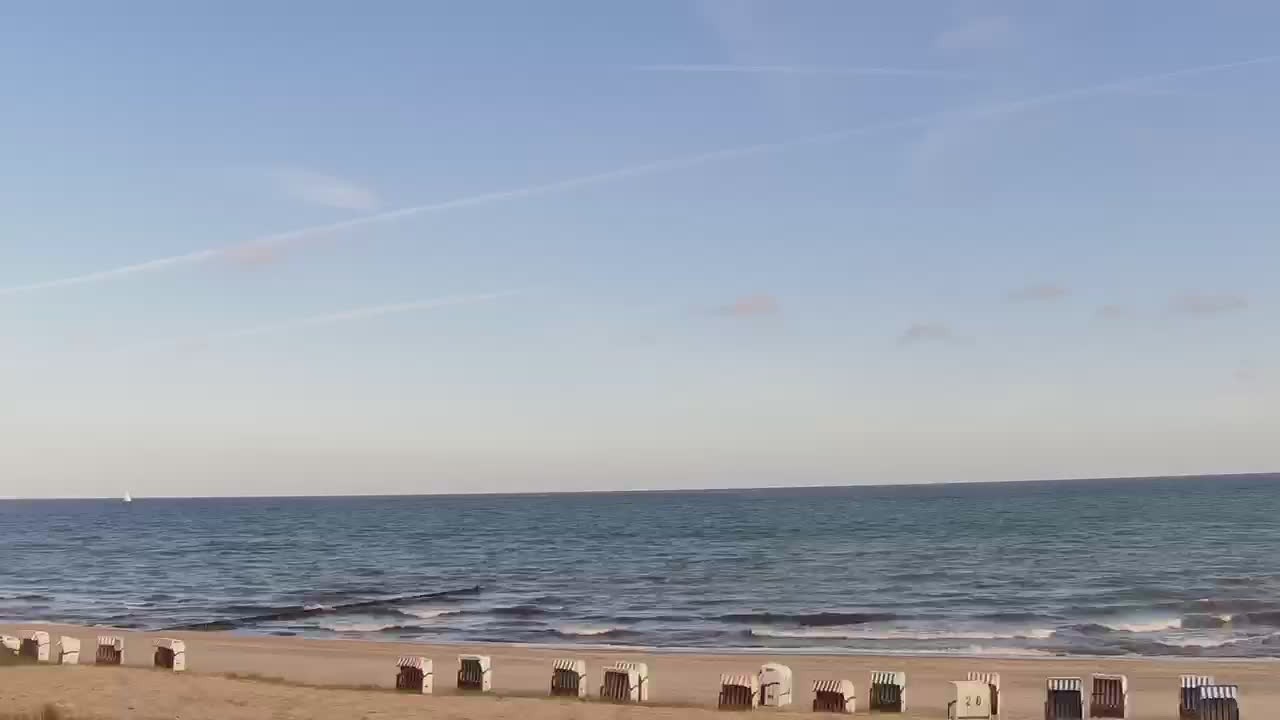 Archived image Webcam Graal-Müritz on the Baltic Sea coast