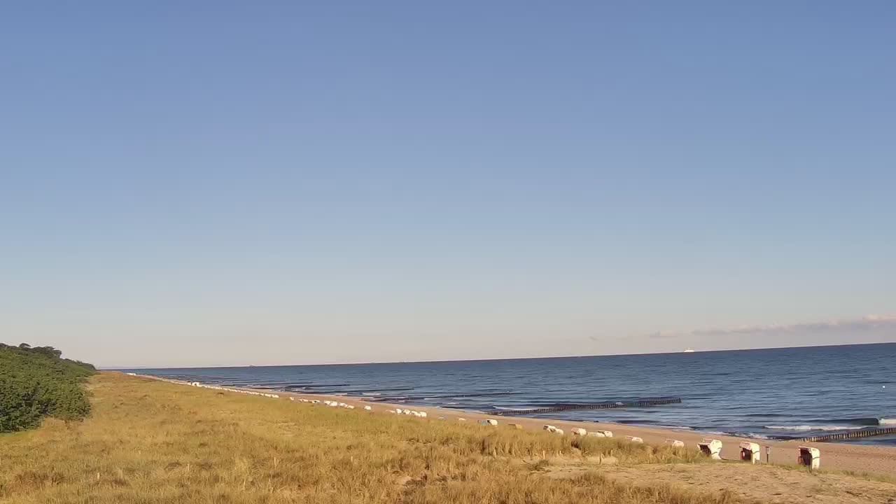 Archived image Webcam Graal-Müritz on the Baltic Sea coast