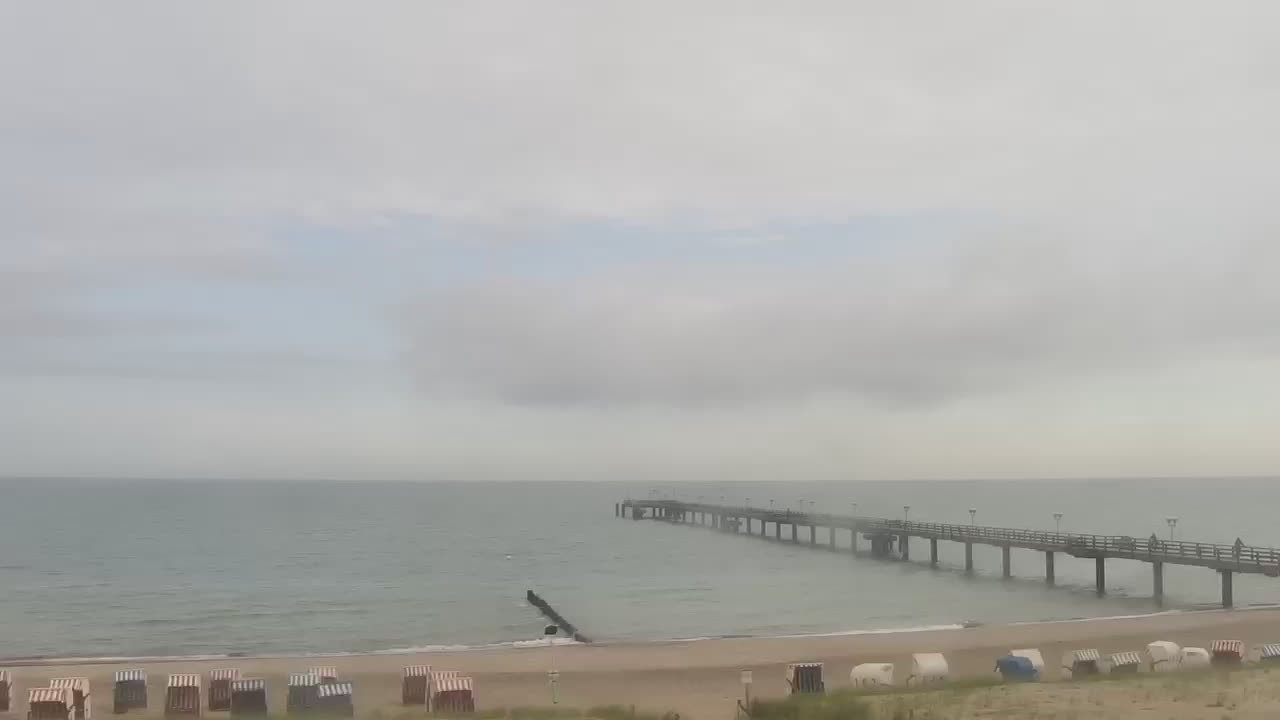 Archived image Webcam Graal-Müritz on the Baltic Sea coast