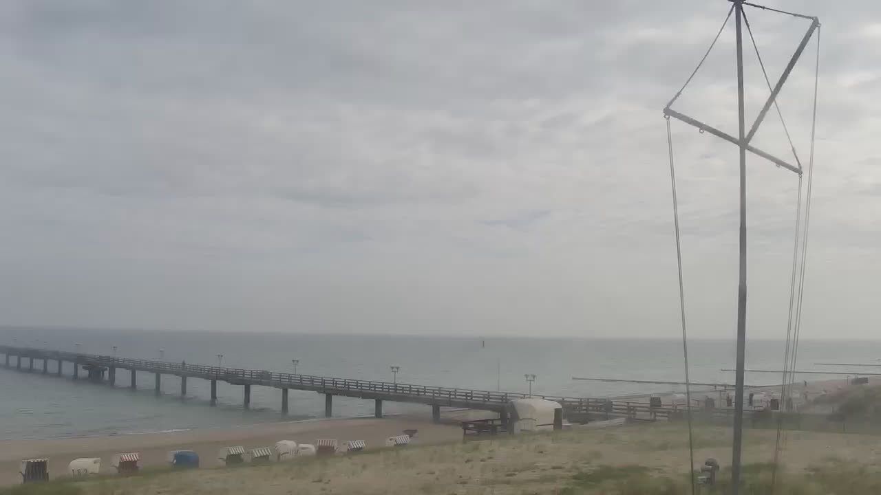 Archived image Webcam Graal-Müritz on the Baltic Sea coast
