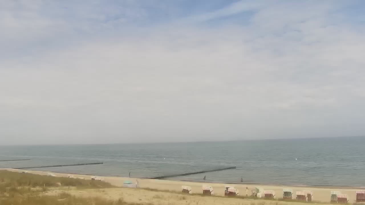 Archived image Webcam Graal-Müritz on the Baltic Sea coast
