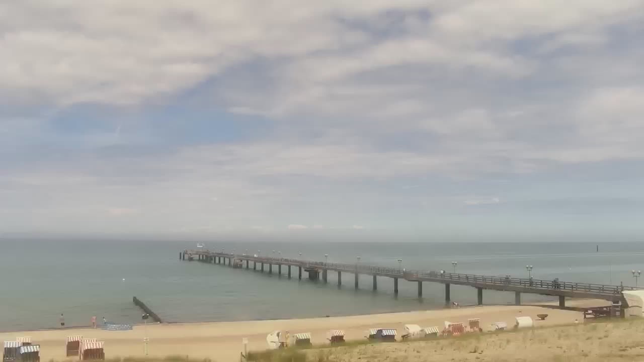 Archived image Webcam Graal-Müritz on the Baltic Sea coast