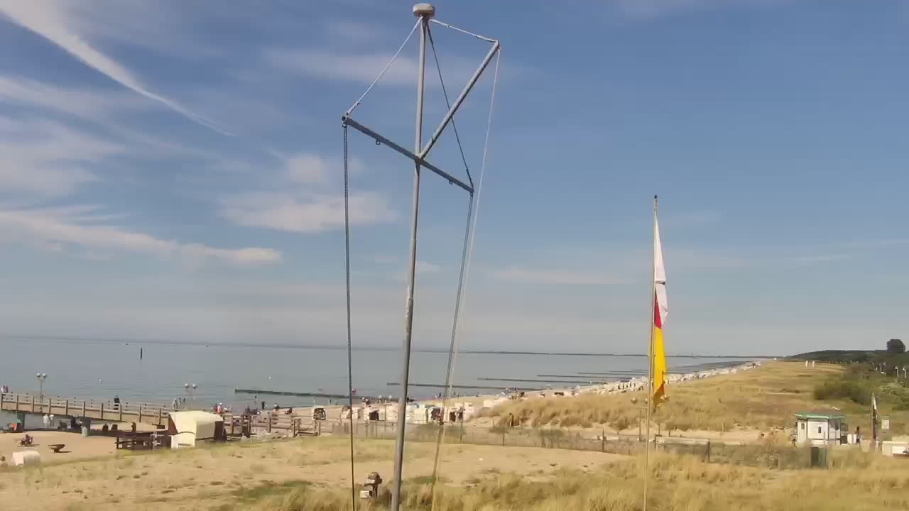 Archived image Webcam Graal-Müritz on the Baltic Sea coast