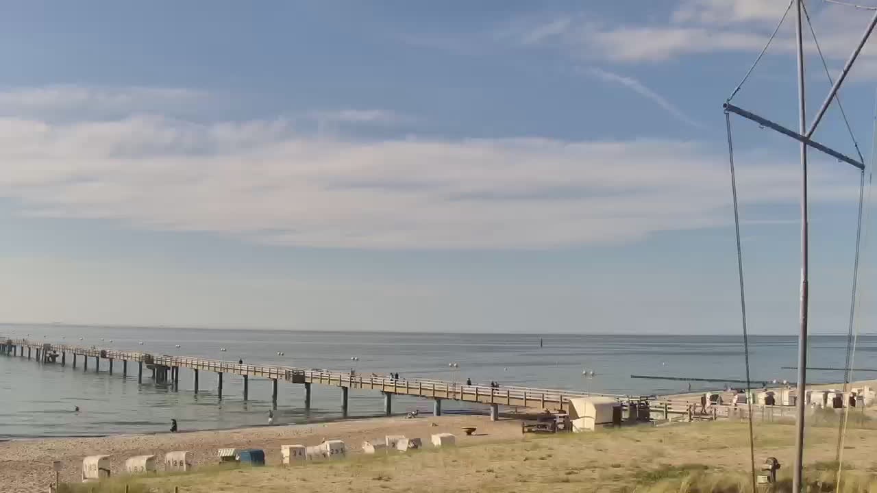 Archived image Webcam Graal-Müritz on the Baltic Sea coast