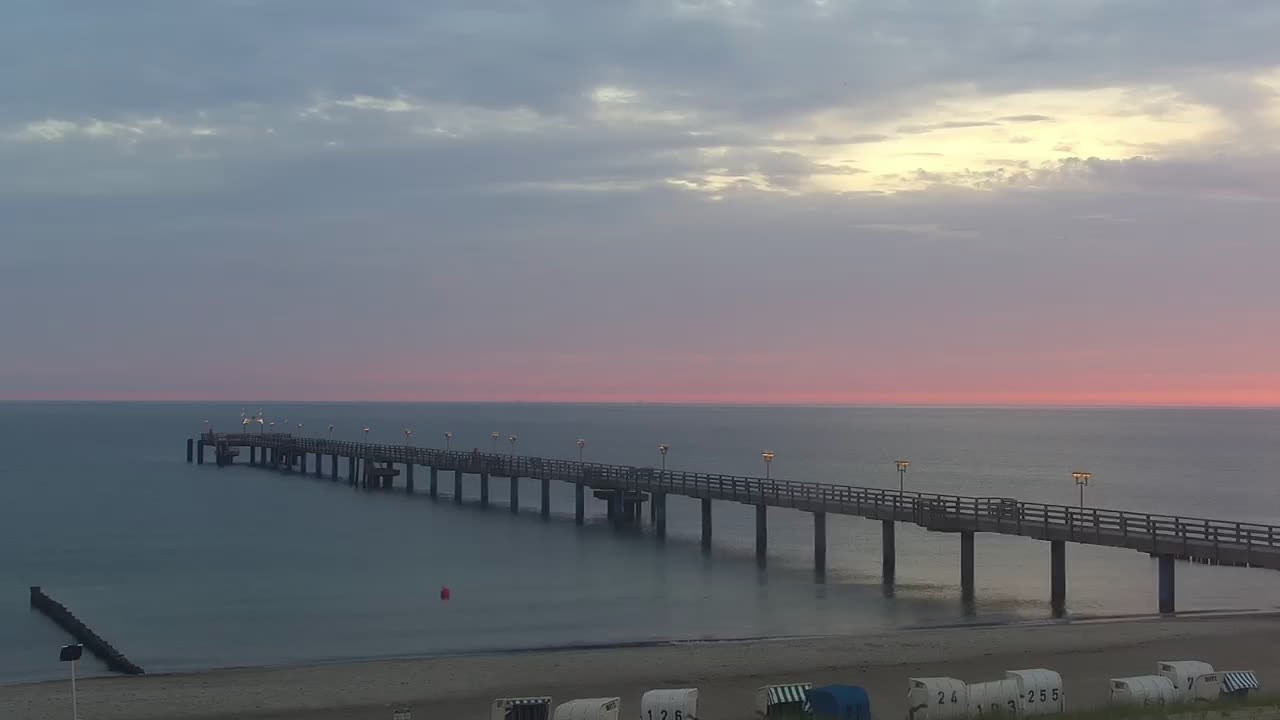 Archived image Webcam Graal-Müritz on the Baltic Sea coast