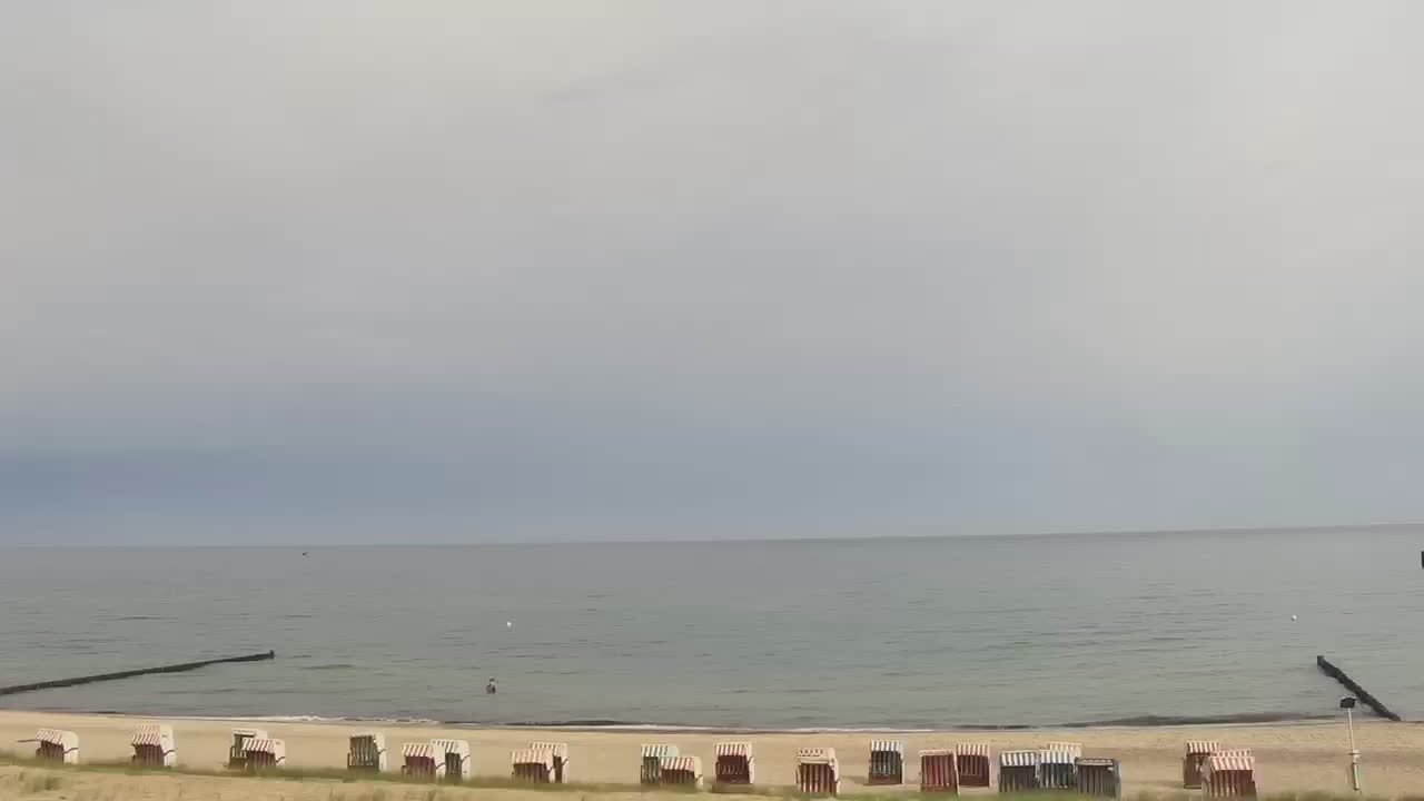 Archived image Webcam Graal-Müritz on the Baltic Sea coast