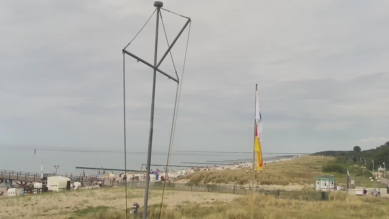 Archived image Webcam Graal-Müritz on the Baltic Sea coast