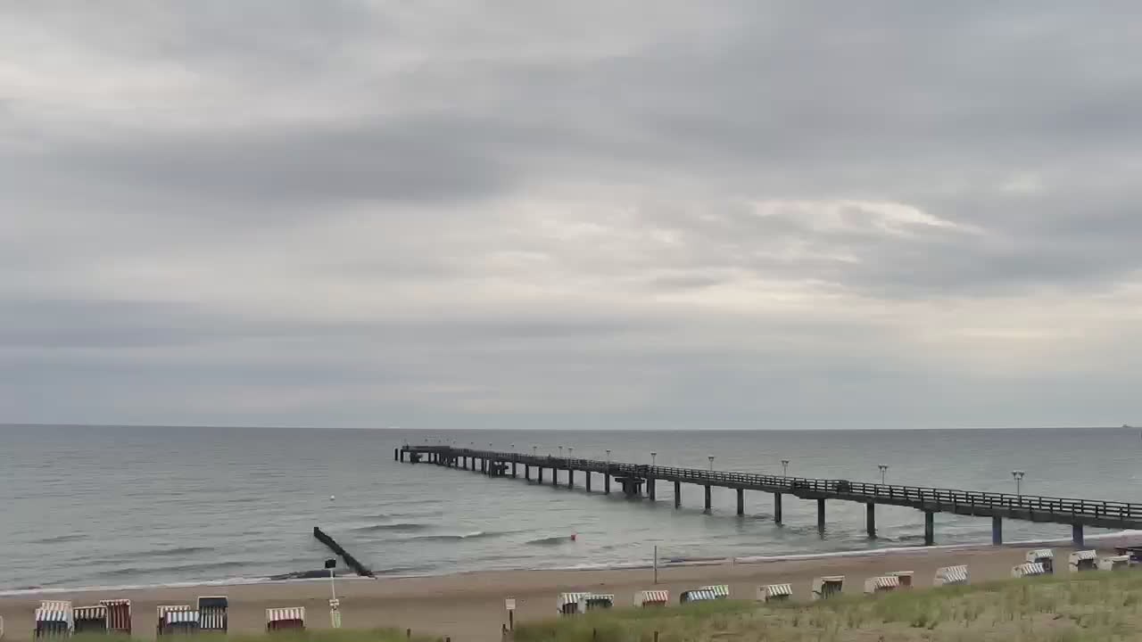 Archived image Webcam Graal-Müritz on the Baltic Sea coast
