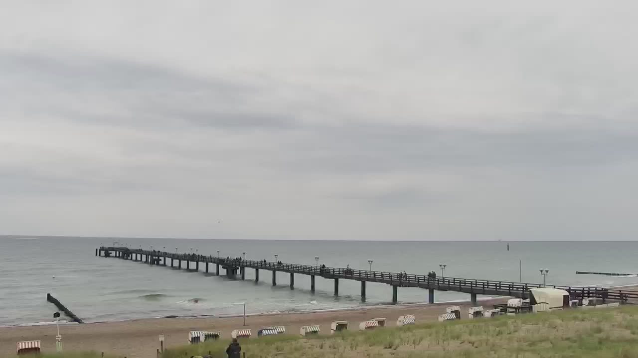 Archived image Webcam Graal-Müritz on the Baltic Sea coast