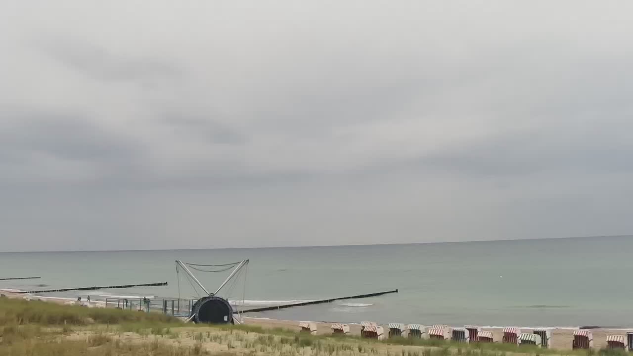 Archived image Webcam Graal-Müritz on the Baltic Sea coast