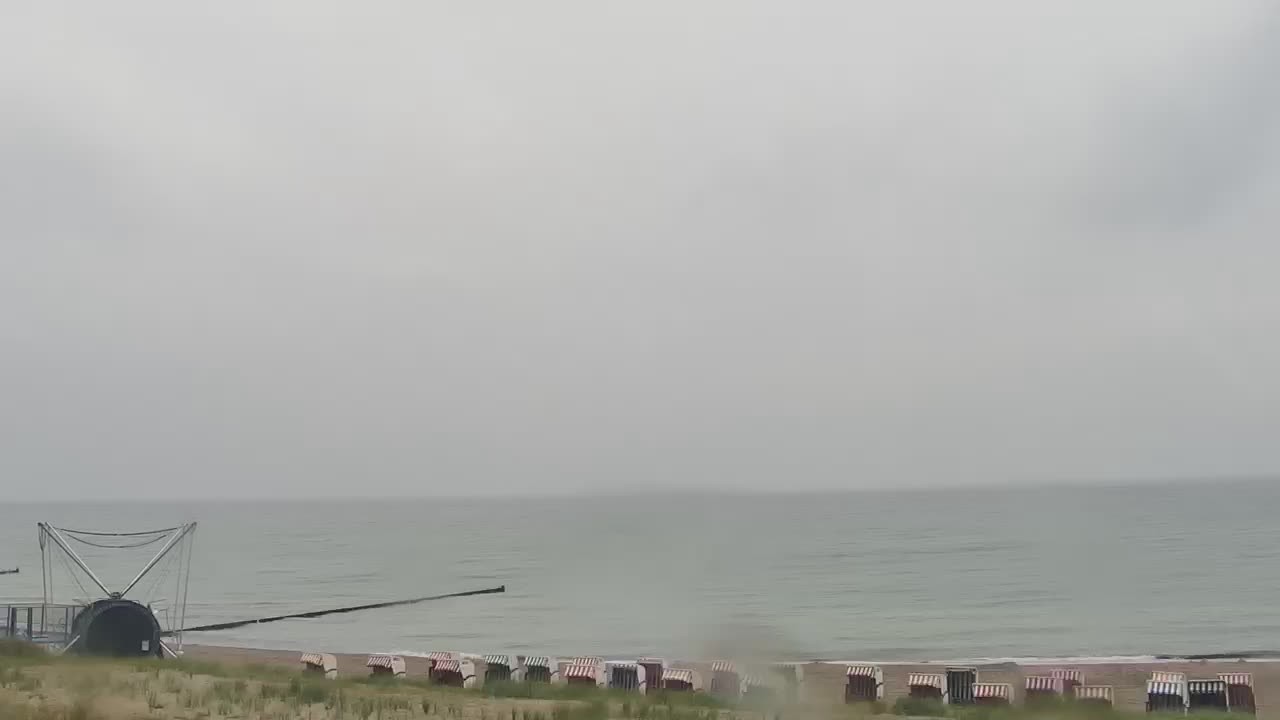 Archived image Webcam Graal-Müritz on the Baltic Sea coast