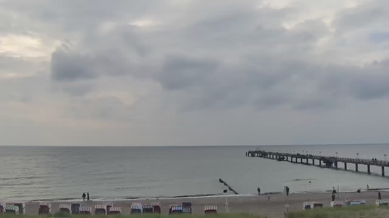 Archived image Webcam Graal-Müritz on the Baltic Sea coast