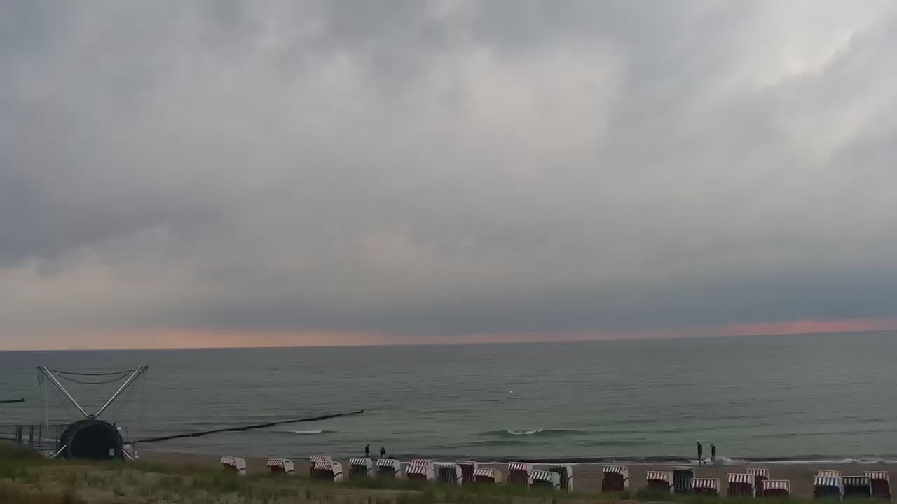 Archived image Webcam Graal-Müritz on the Baltic Sea coast