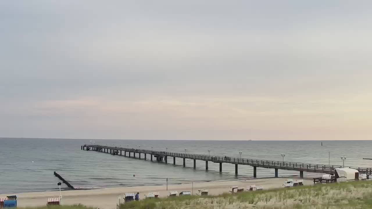 Archived image Webcam Graal-Müritz on the Baltic Sea coast