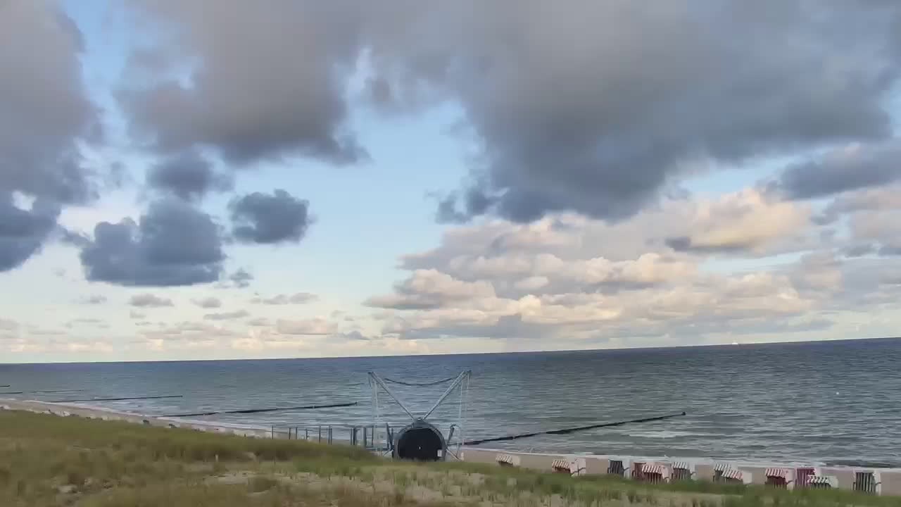Archived image Webcam Graal-Müritz on the Baltic Sea coast
